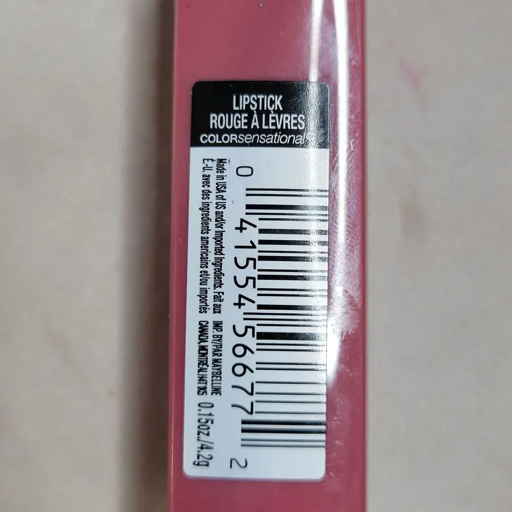 1 NEW Maybelline Color Sensational Lipstick PINK FOR ME 376